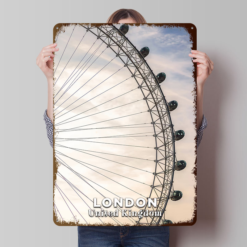 Men'S Accessories London - London Eye Verenigd Koninkrijk Afdrukken Poster