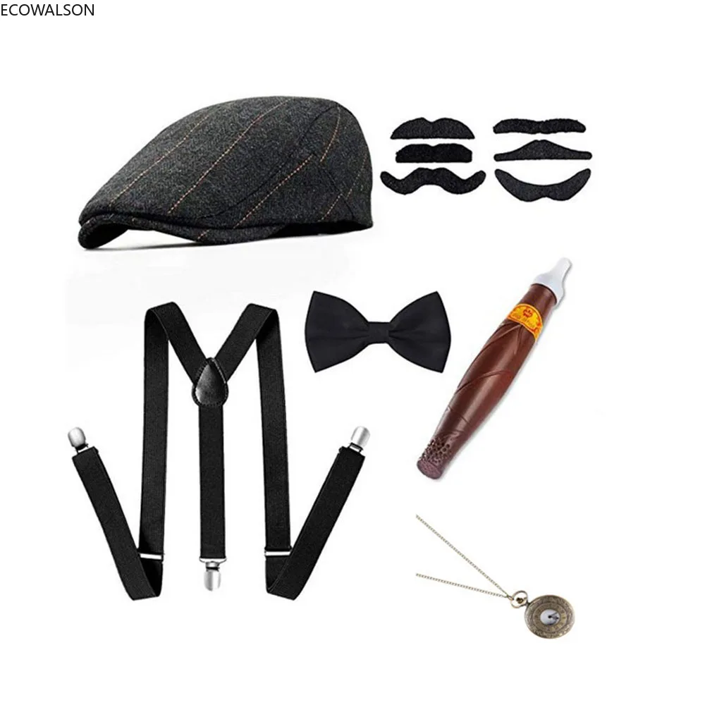Men'S Accessories In The 1920S - 5-delige set podiumkledingaccessoires jaren 30 Manhattan