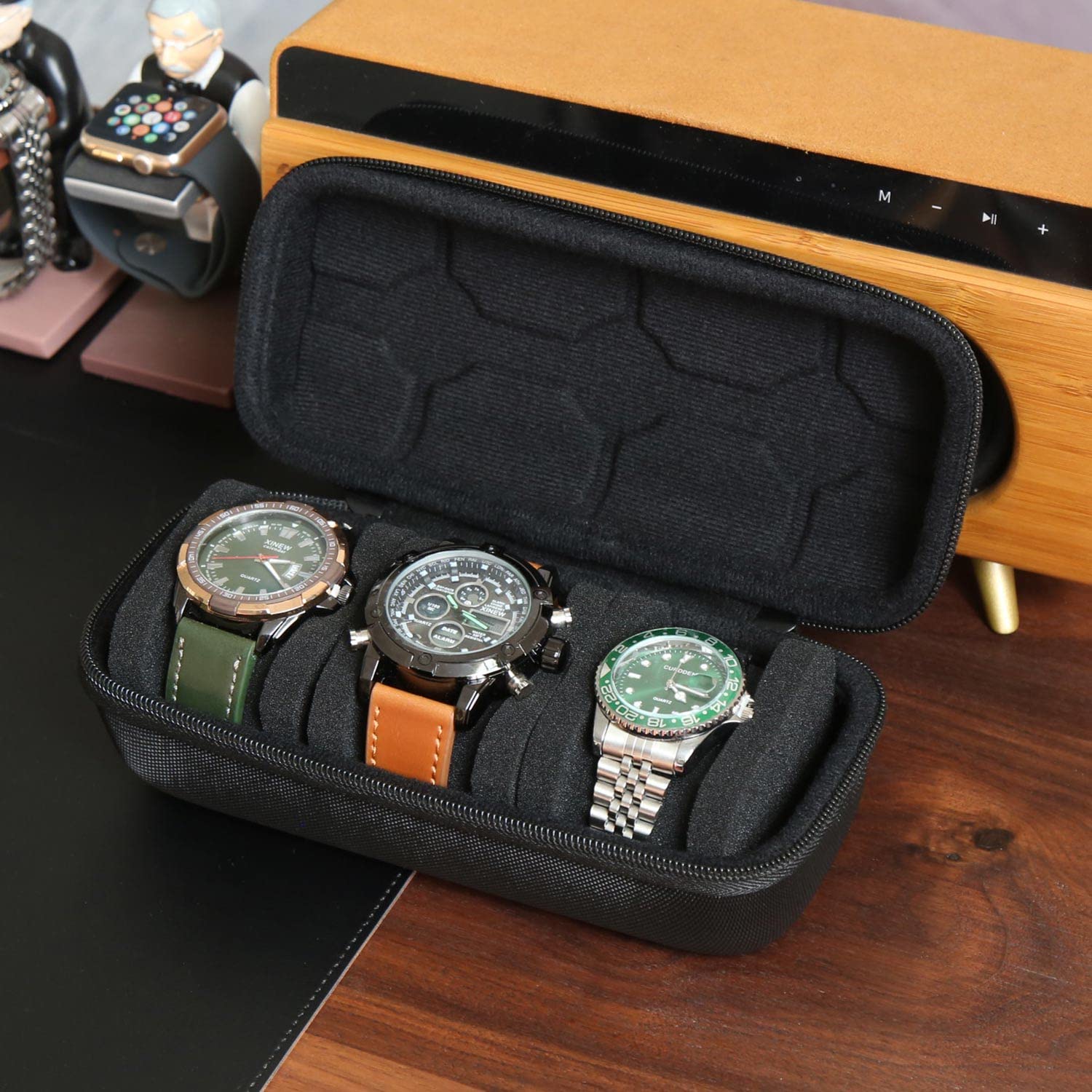 Travel Organizer Men - Horlogebox-organizer voor mannen of vrouwen, horlogereistas,
