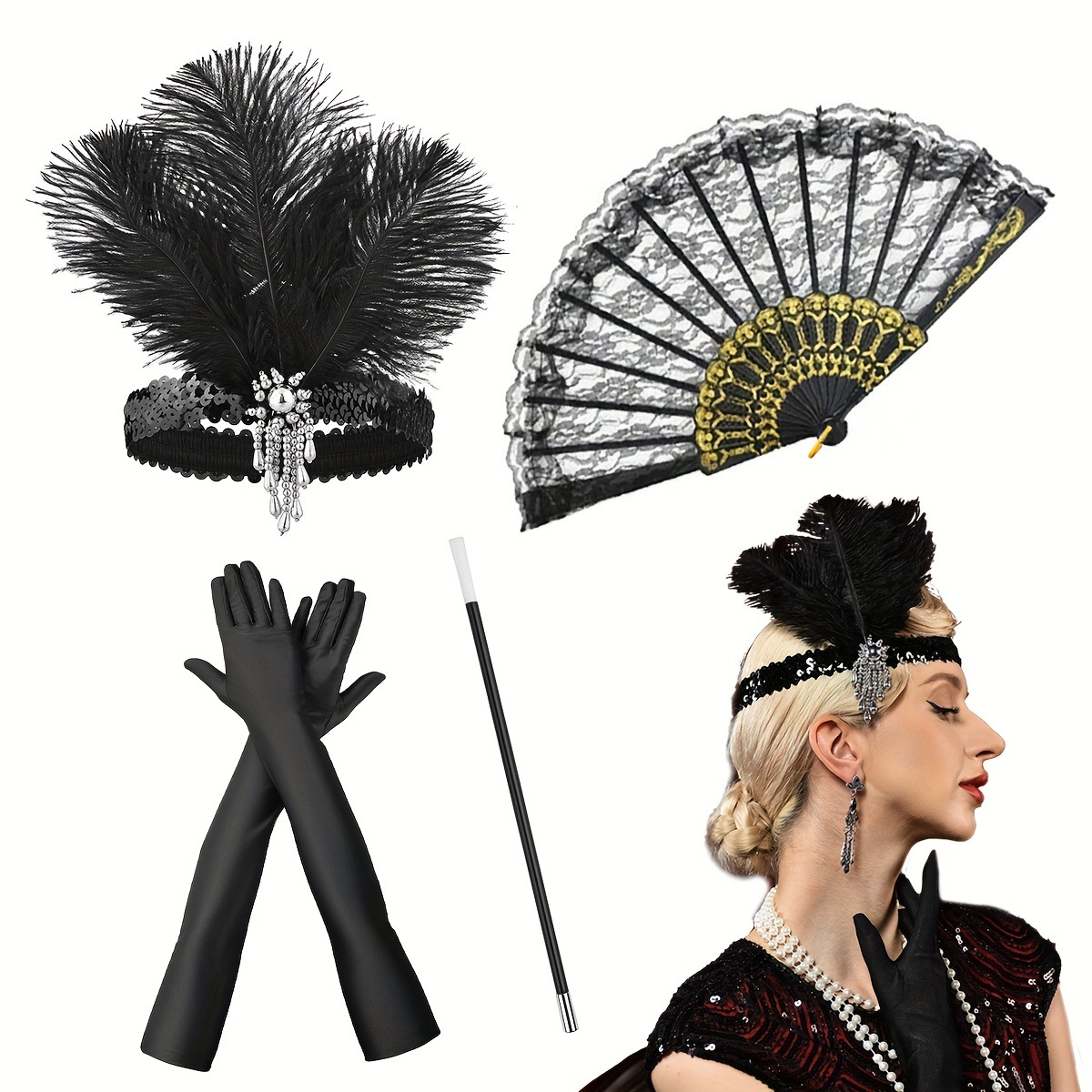 Men'S Accessories In The 1920S - Kinderen Heren Jaren 20 Retro Outfit