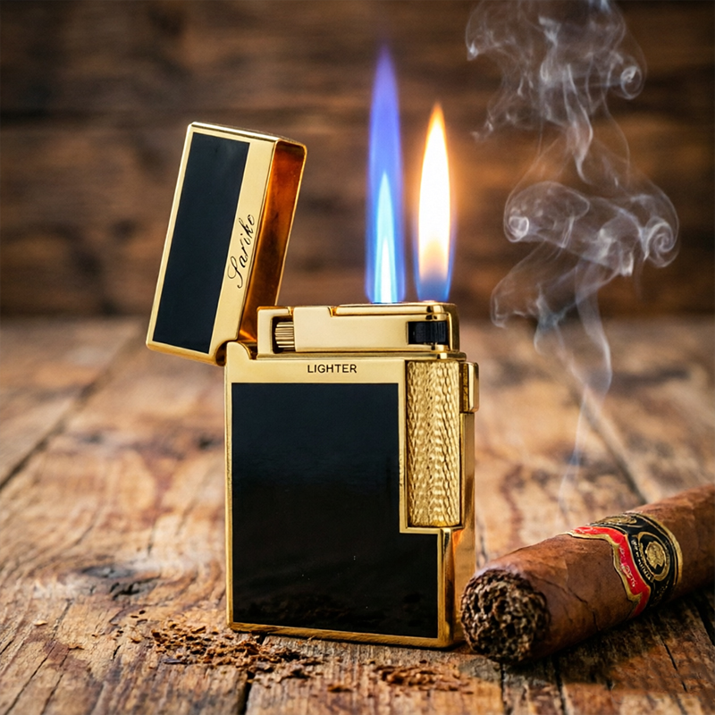 Men'S Accessories Types - Metalen Winddichte Sigaar Sigarettenaansteker Jet Torch