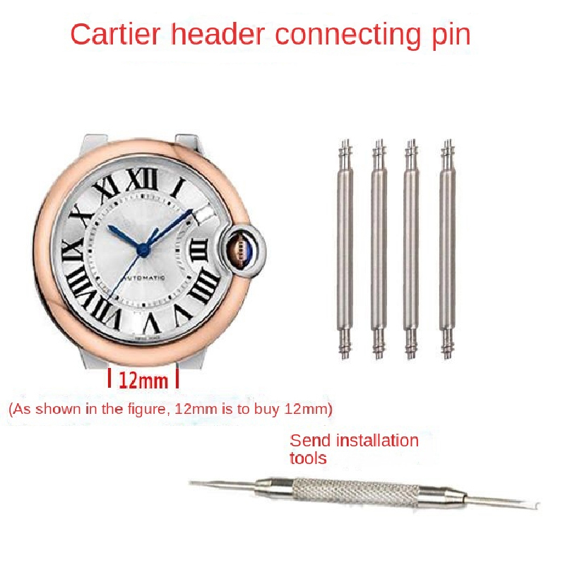 Men'S Accessories London - Springbalk Voor Cartier Blauwe Ballon Horlogebandje