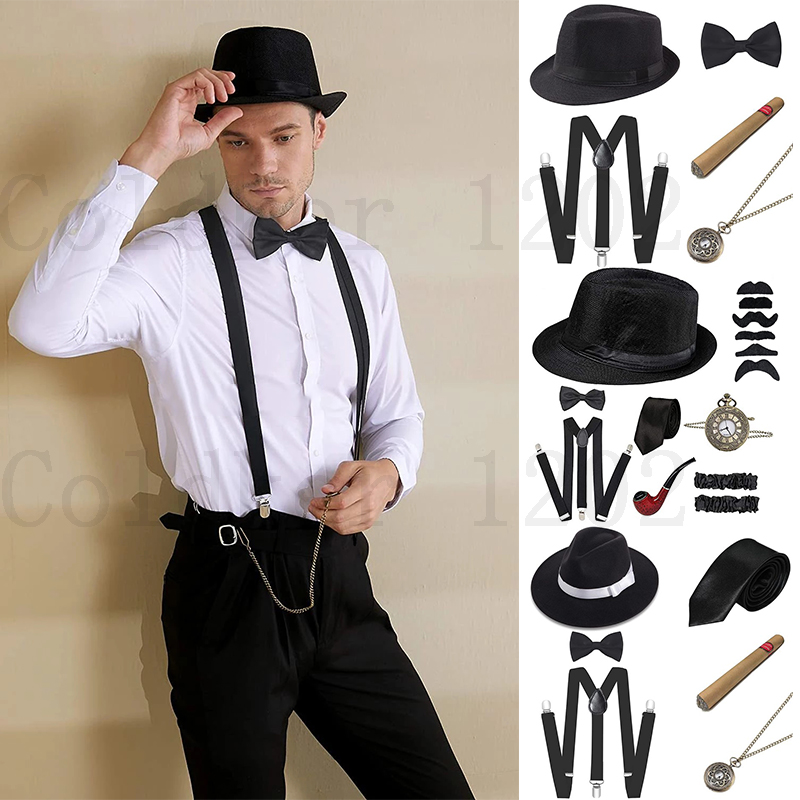 Gratis Schip Halloween 1920s H - Men'S Accessories In The 1920S recensie en prijs