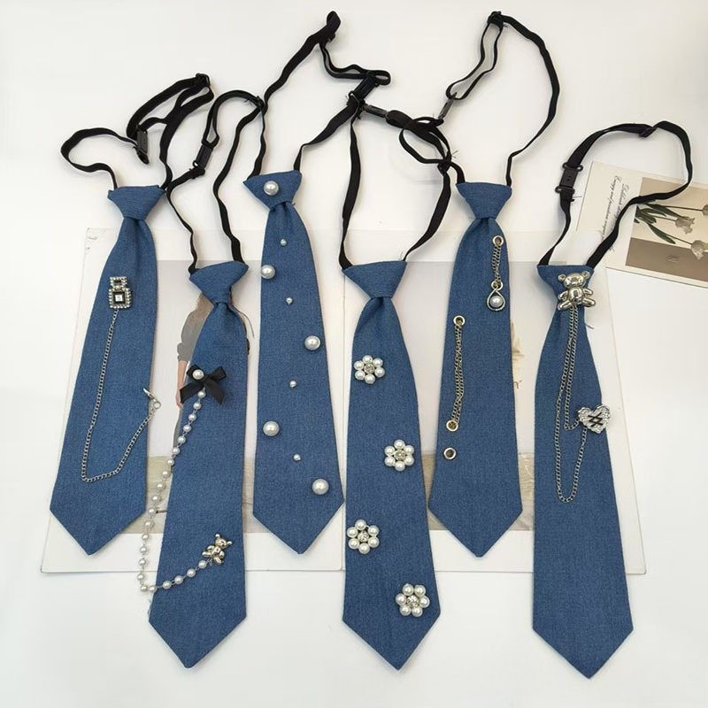 Cowboy Stijl Blauwe Stropdas J - Men Accessories Neck Chain recensie en prijs