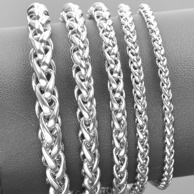 Breedte 3/4/5/6/7mm Rvs Kettin - Men Accessories Neck Chain recensie en prijs