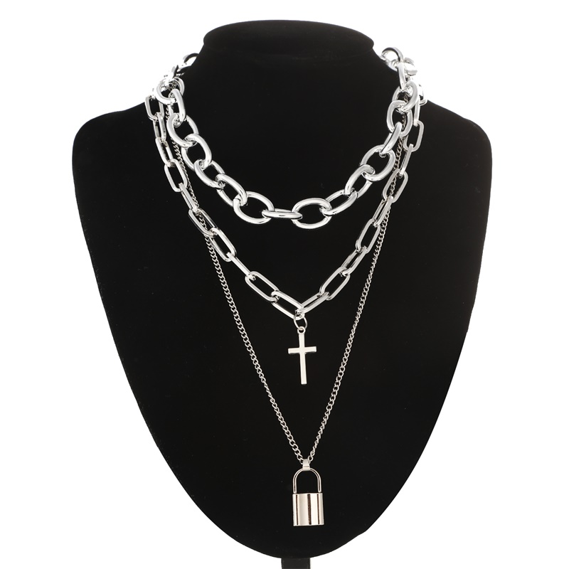 Fnqufuj Gelaagde Grunge Esthet - Men Accessories Neck Chain recensie en prijs