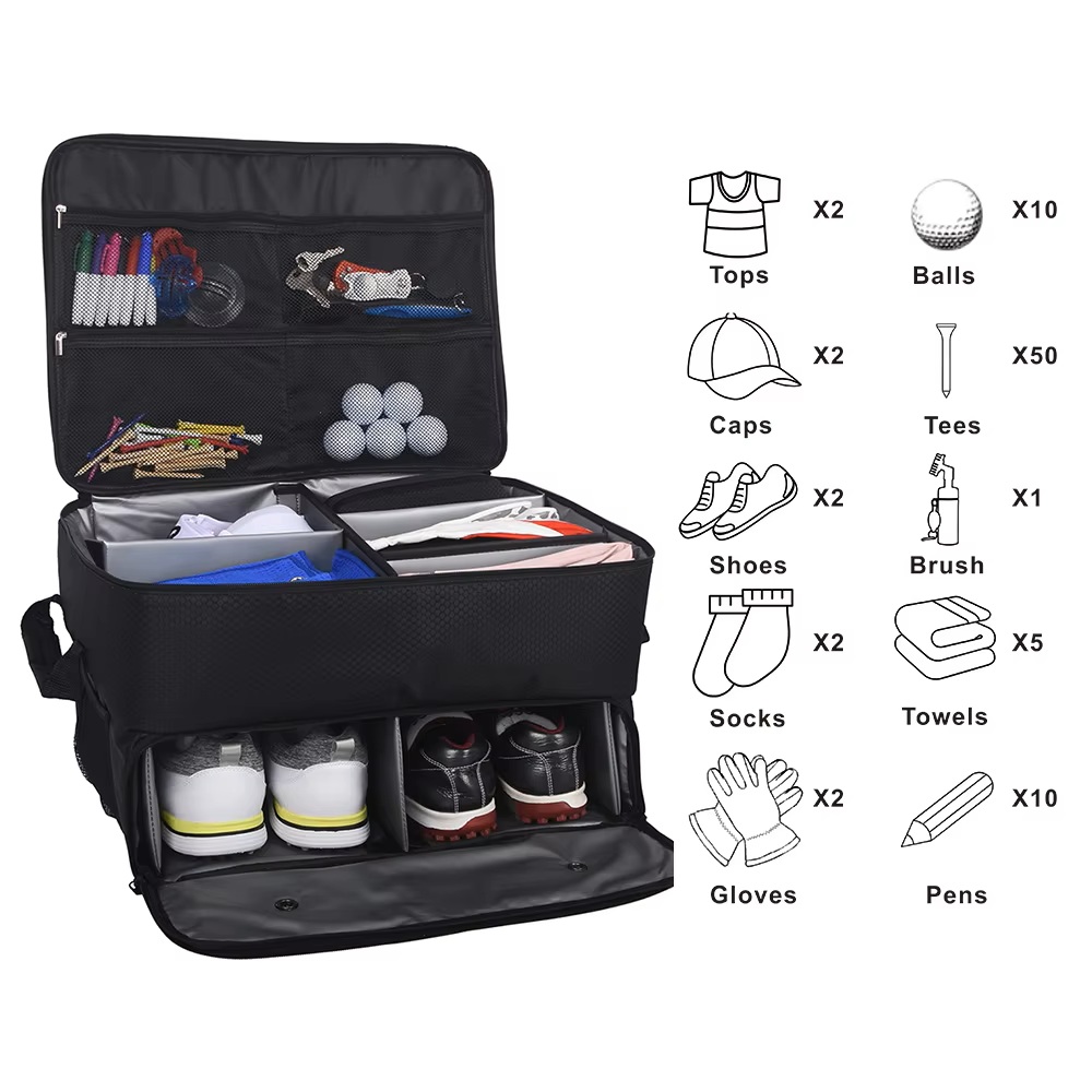 Golfkofferbakorganizer Oxford  - Travel Organizer Men recensie en prijs