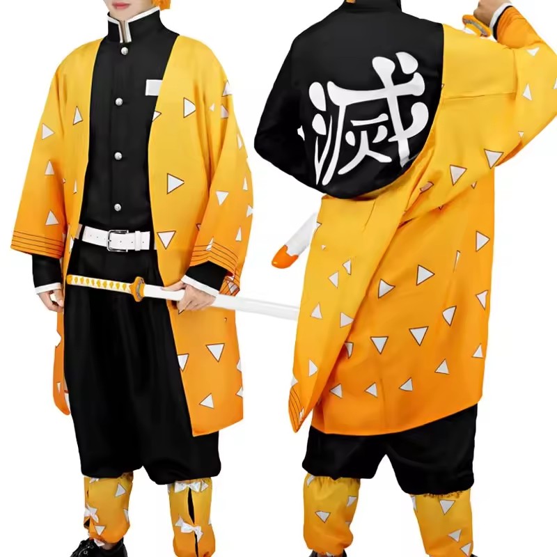 Anime Agatsuma Zenitsu Cosplay - Men'S Kimono Accessories recensie en prijs