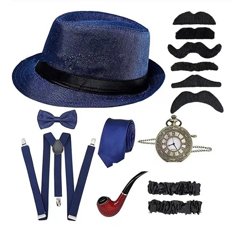 Halloween Cosplay jaren 1920 M - Men'S Accessories In The 1920S recensie en prijs