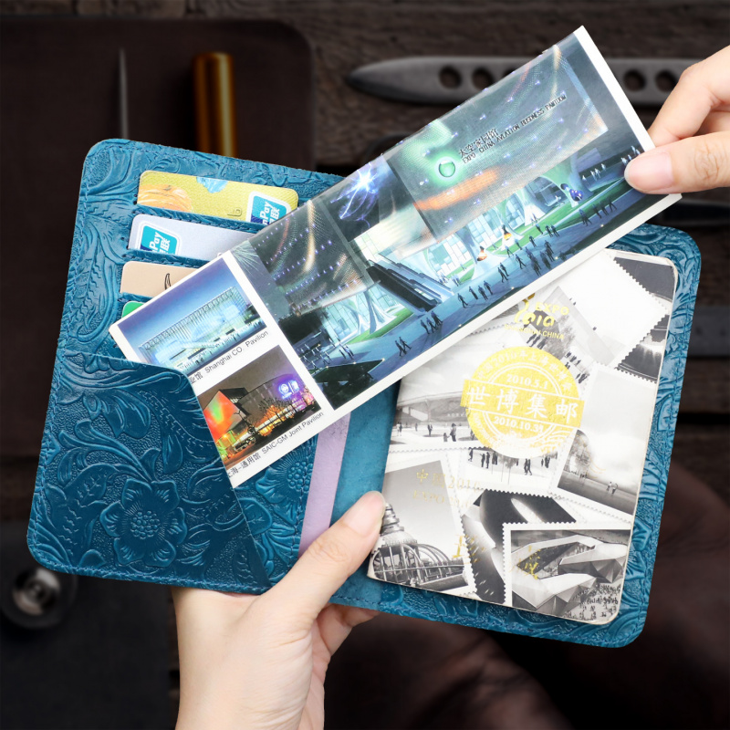 Echt lederen paspoorthouder re - Travel Organizer Men recensie en prijs