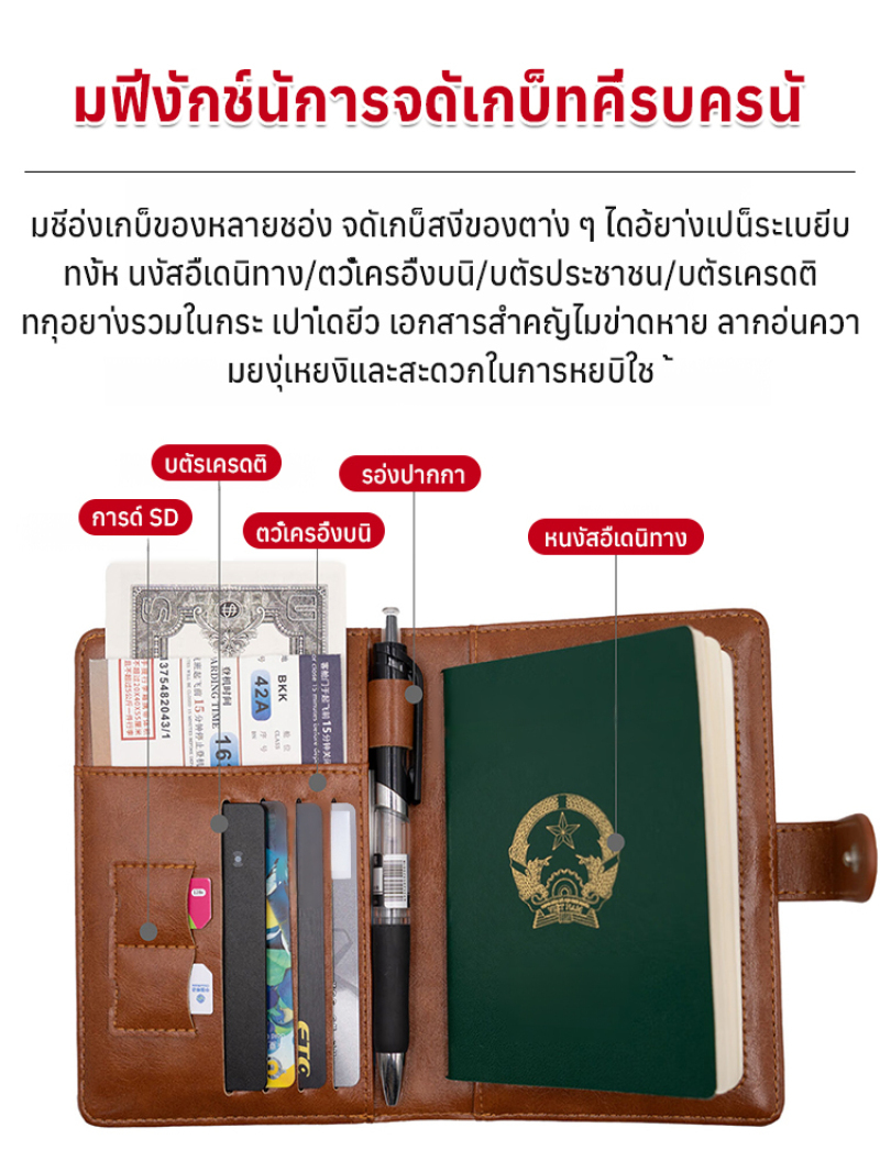 Multifunctionele reisportemonn - Travel Organizer Men recensie en prijs