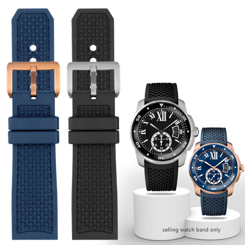23Mm 24Mm Fluororubber Horloge - Men'S Accessories Cartier recensie en prijs