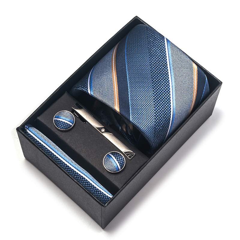 Hot Koop 8 cm Stropdas Zakdoek - Neck Tie Set Box recensie en prijs