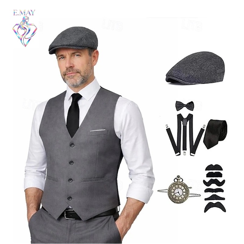 Plus size heren 1920s Roaring  - Men'S Accessories In The 1920S recensie en prijs