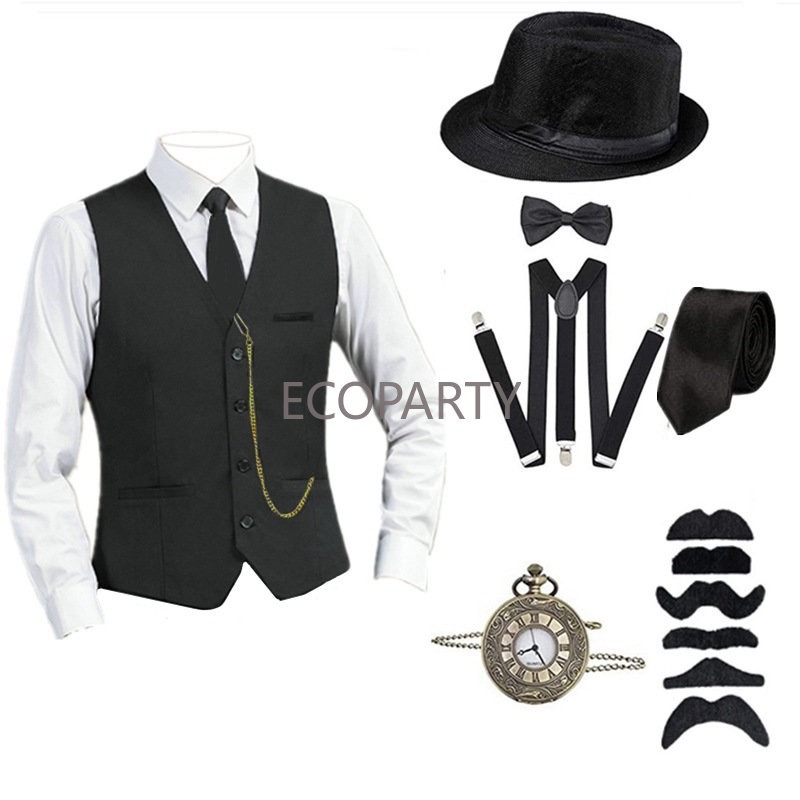 Jaren '20 Heren Great Gatsby G - Men'S Accessories In The 1920S recensie en prijs