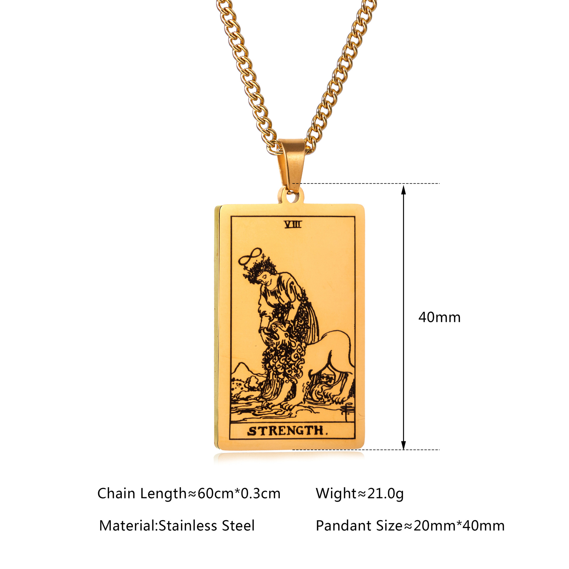 Ketting roestvrij staal 22-tar - Men Accessories Neck Chain recensie en prijs