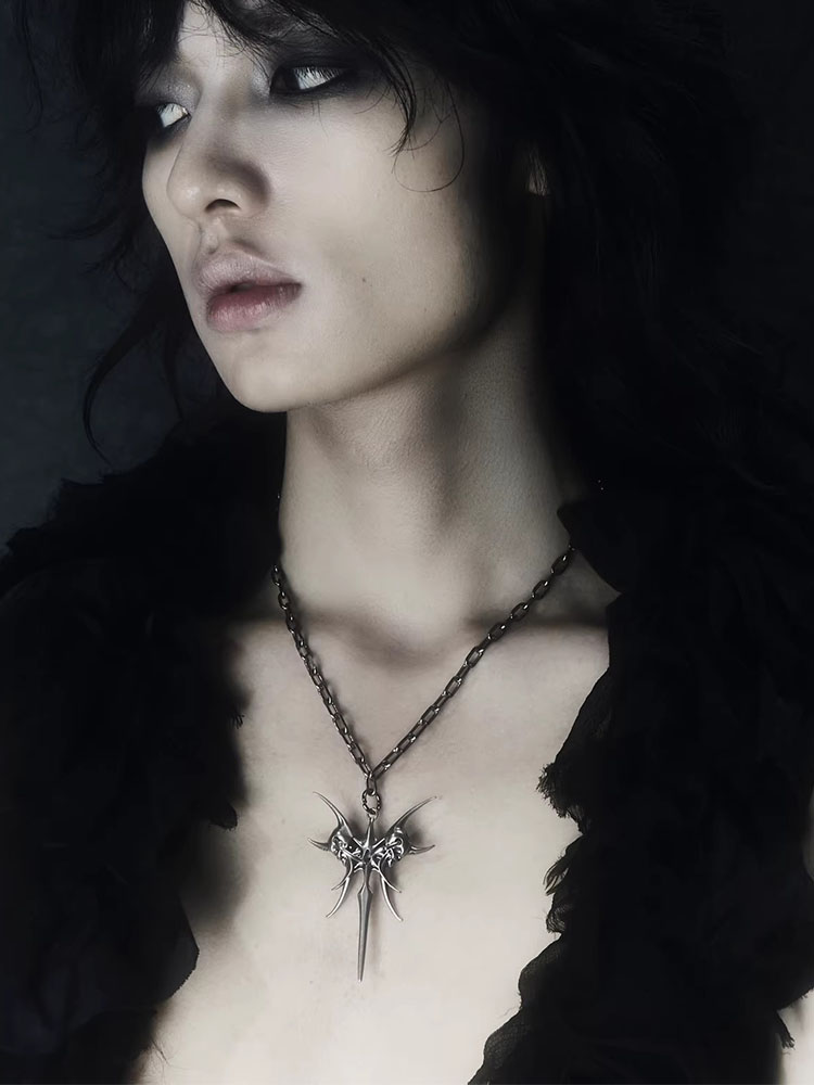 2025 Nieuwe Punk Ketting Zilve - Men Accessories Neck Chain recensie en prijs