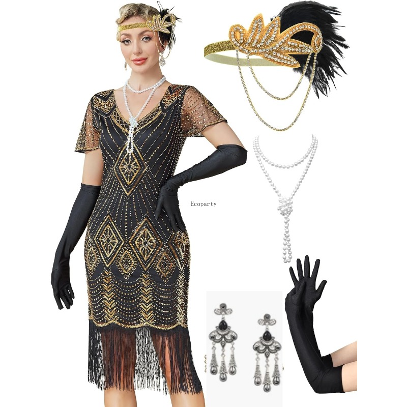 20e-eeuwse jurken voor dames,  - Men'S Accessories In The 1920S recensie en prijs