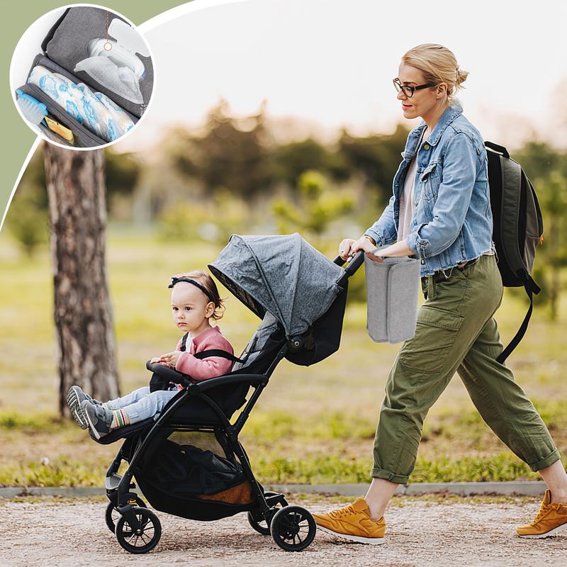 Klein luiertasje Opvouwbare dr - Travel Organizer Men recensie en prijs