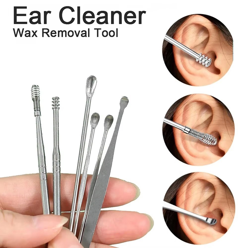 6-delige oorsmeer verwijdering - Men'S Accessories Types recensie en prijs