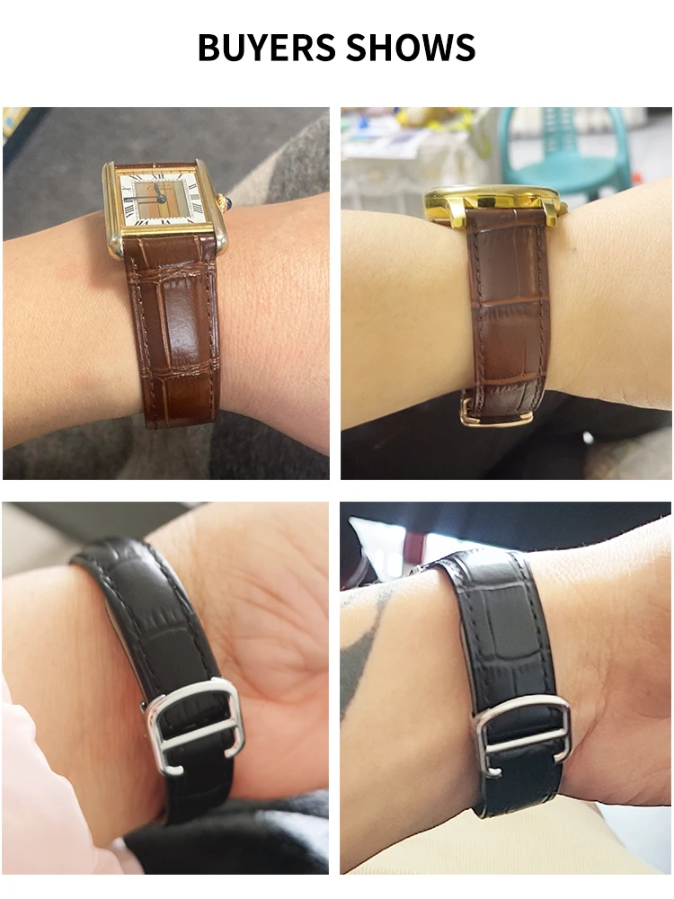 Voor Cartier Zwartbruine Horlo - Men'S Accessories London recensie en prijs