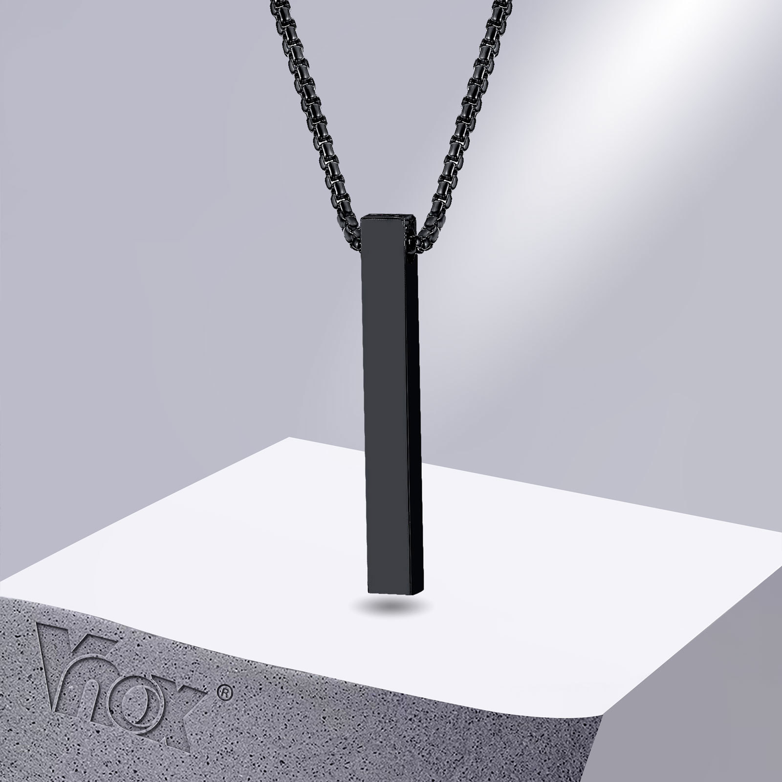 Vnox 5 mm pijlerketting voor h - Men Accessories Neck Chain recensie en prijs