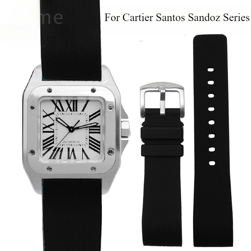 Zwart Blauw Siliconen Horlogeb - Men'S Accessories Cartier recensie en prijs