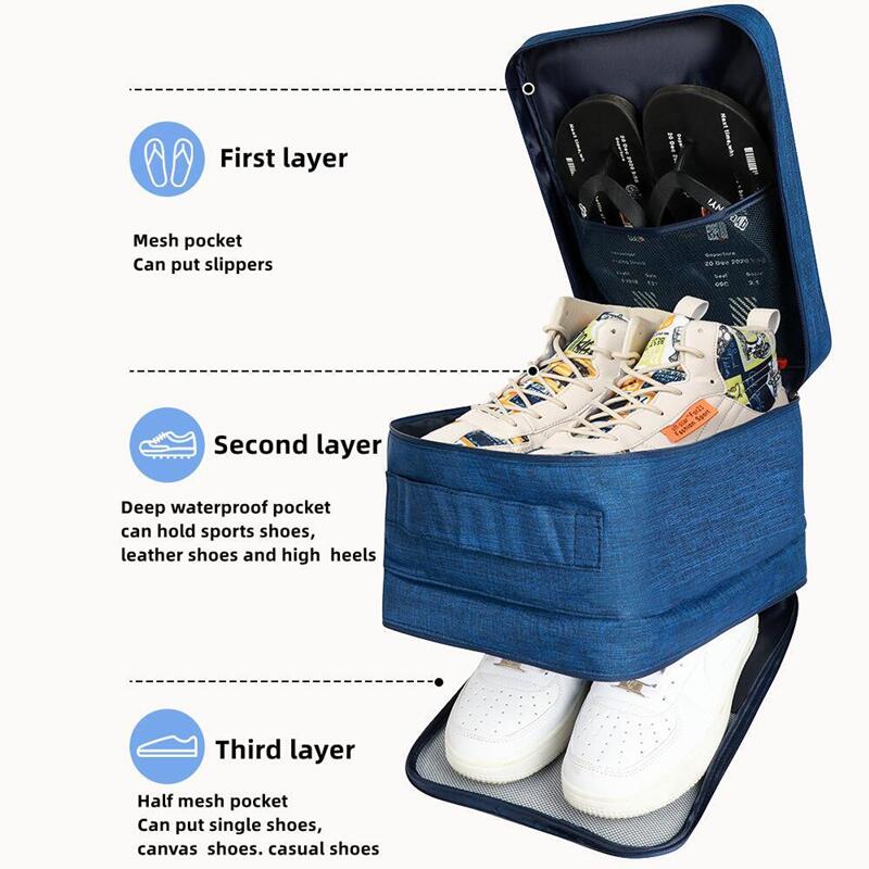 3-laags schoenen tas reisopber - Men'S Accessories Types recensie en prijs