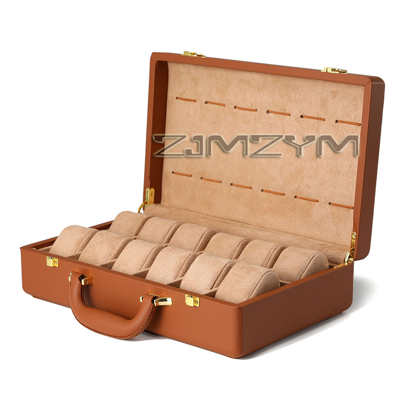 Horlogebox met 12 vakken voor  - Travel Organizer Men recensie en prijs