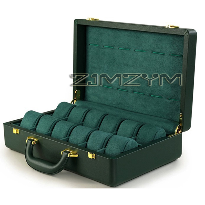 Horlogebox met 12 vakken voor  - Travel Organizer Men recensie en prijs